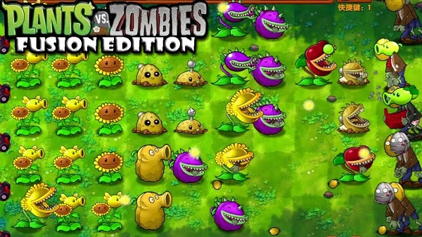 PVZ Fusion gameplay
